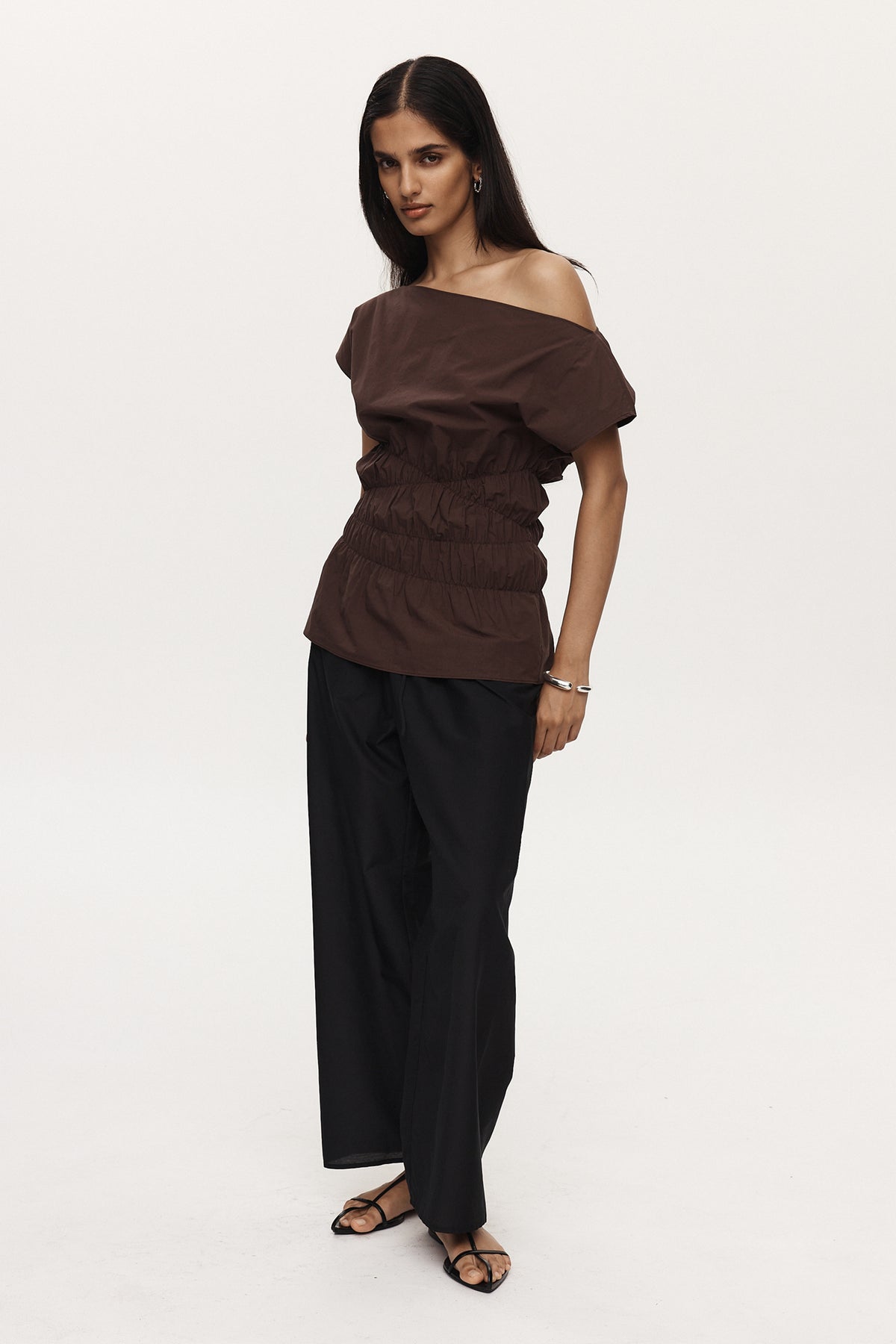 Marle Aida Top // Chocolate