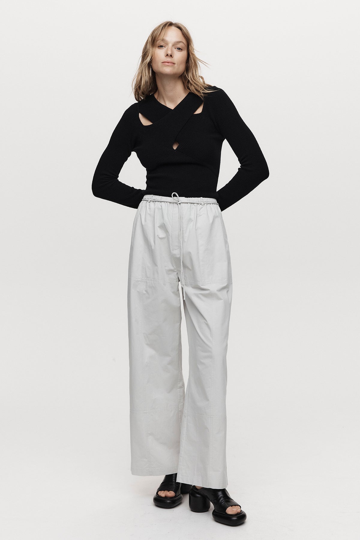 Marle Penn Pant // Powder