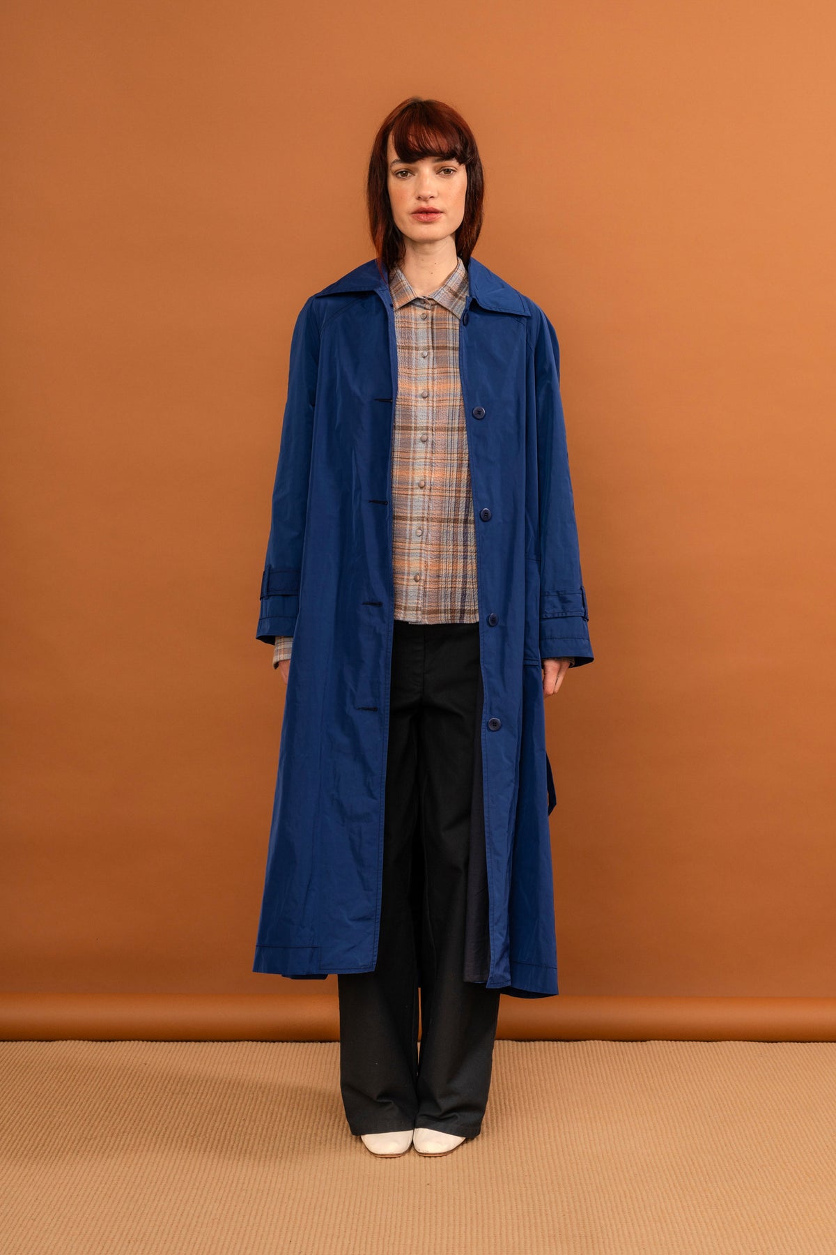 Penny Sage Sunshower Trench // Mary Blue