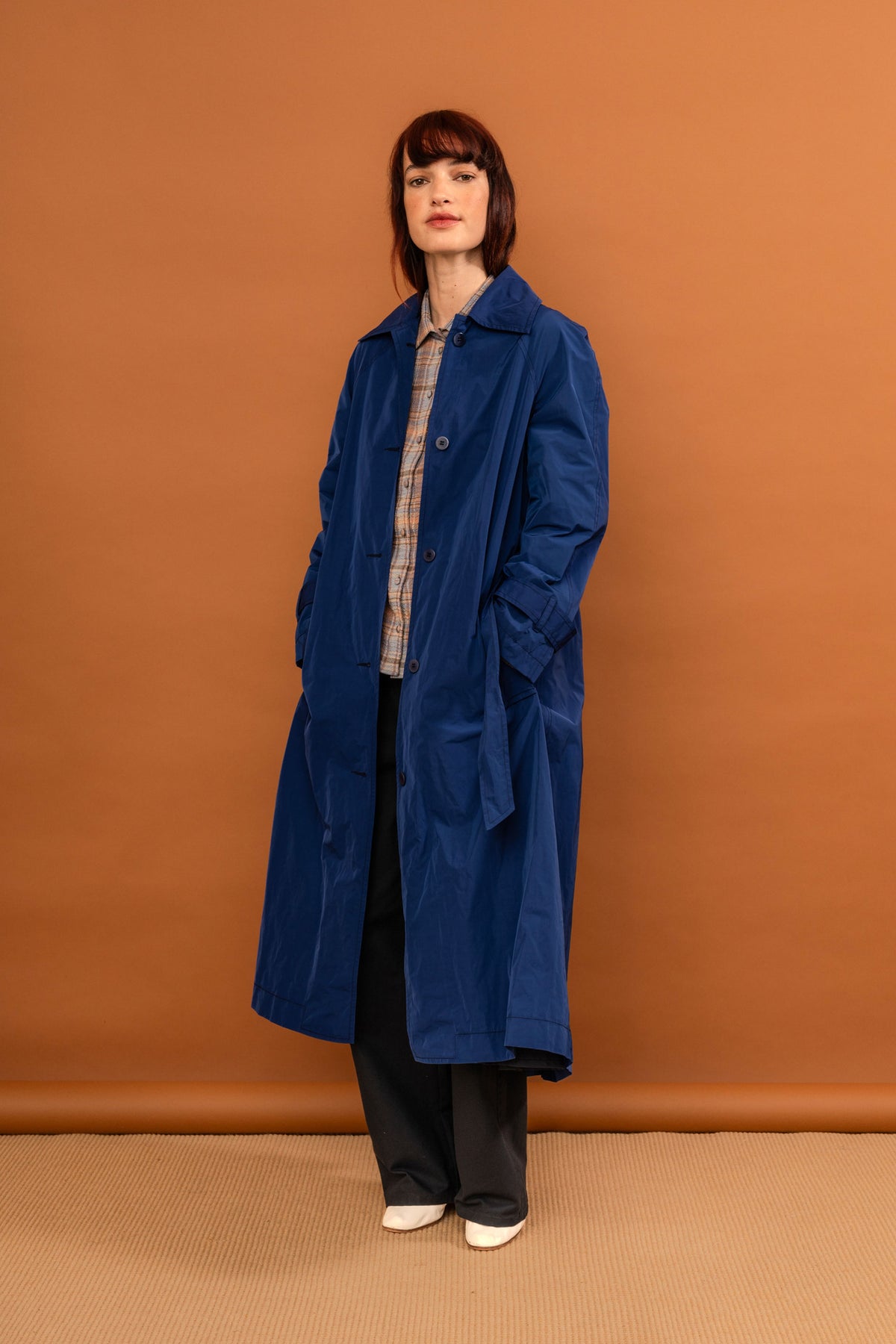 Penny Sage Sunshower Trench // Mary Blue