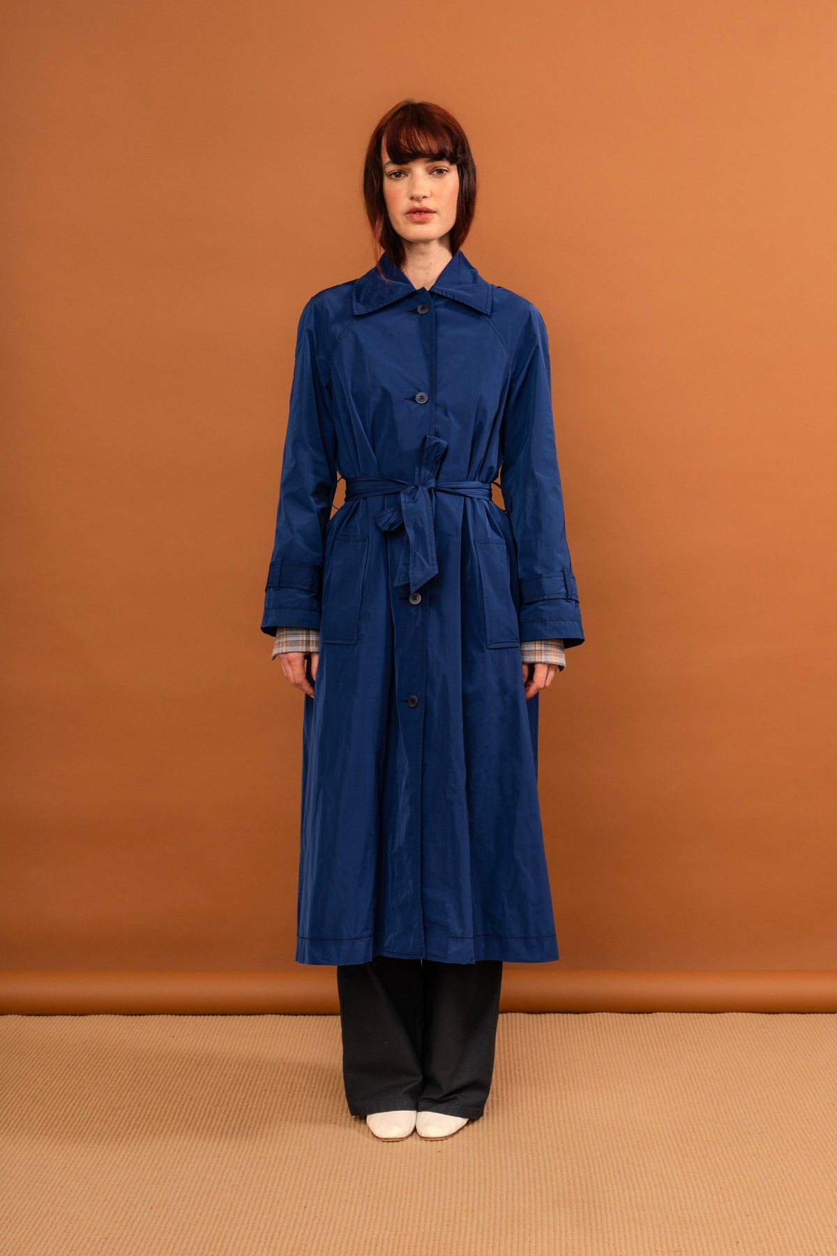 Penny Sage Sunshower Trench // Mary Blue