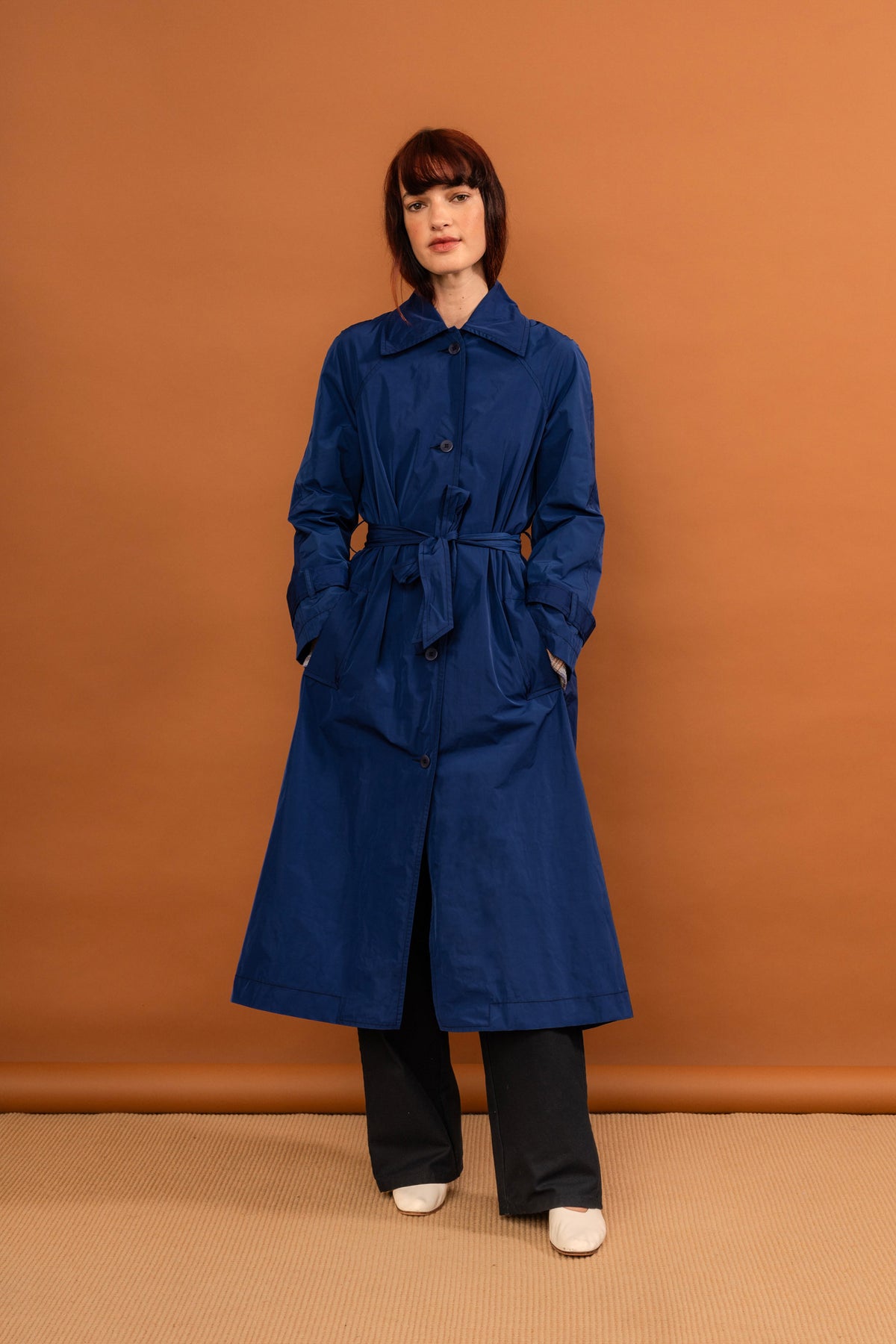 Penny Sage Sunshower Trench // Mary Blue