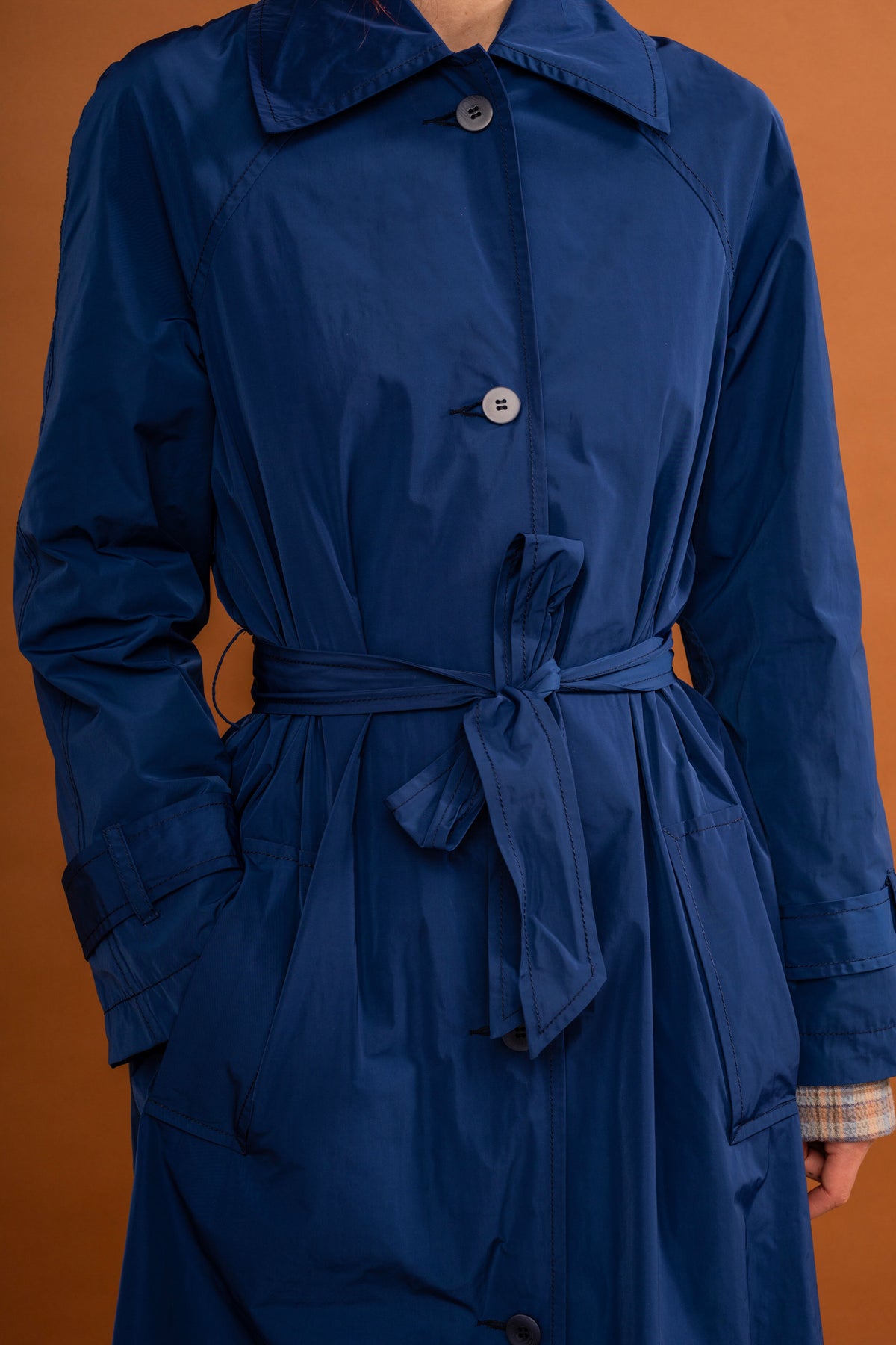 Penny Sage Sunshower Trench // Mary Blue