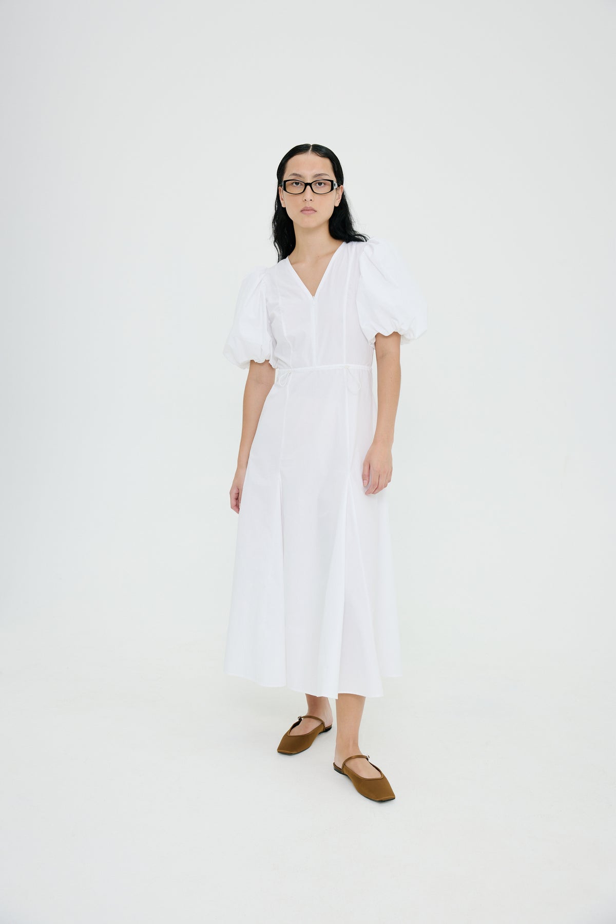 PV Latent Dress // Chalk