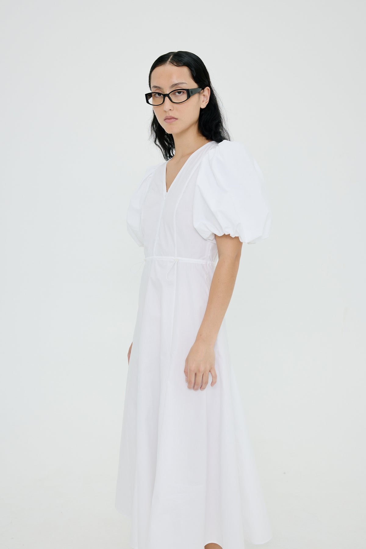 PV Latent Dress // Chalk