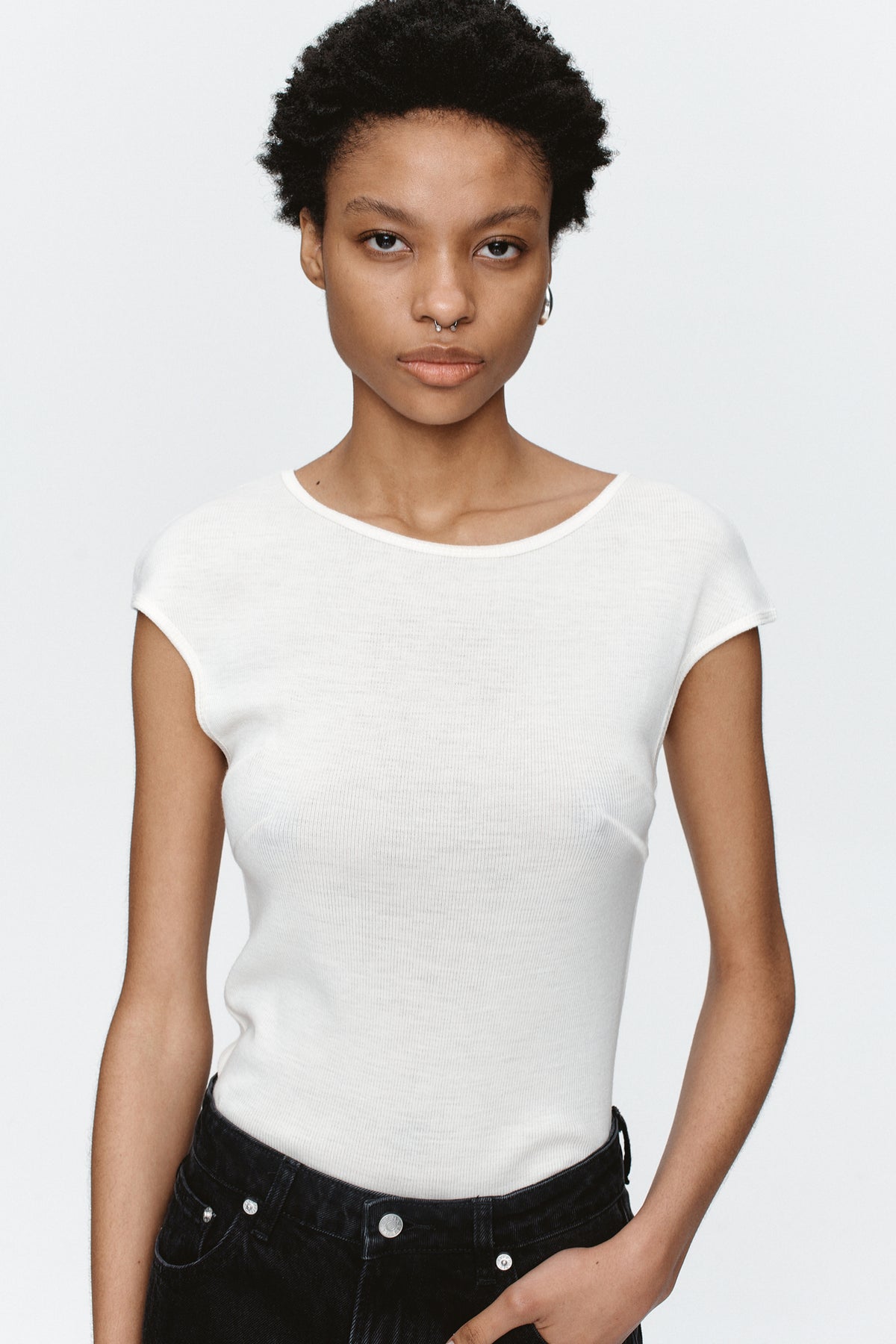 Marle Suki Top // Ivory