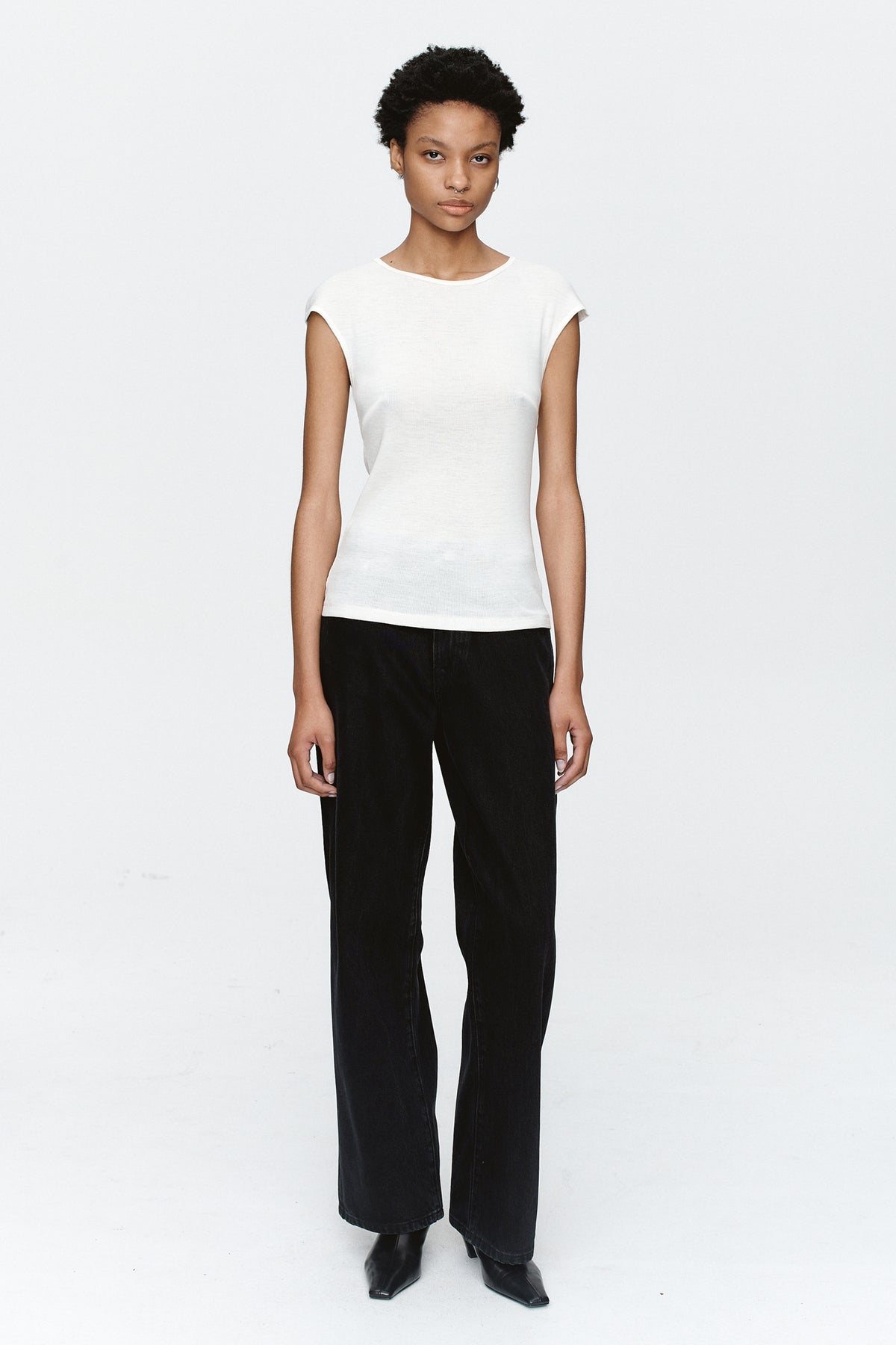 Marle Suki Top // Ivory