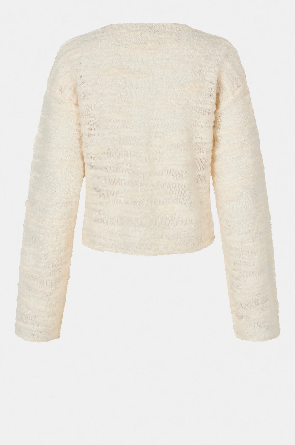 Oval Square Seta Knit Jumper // Off White