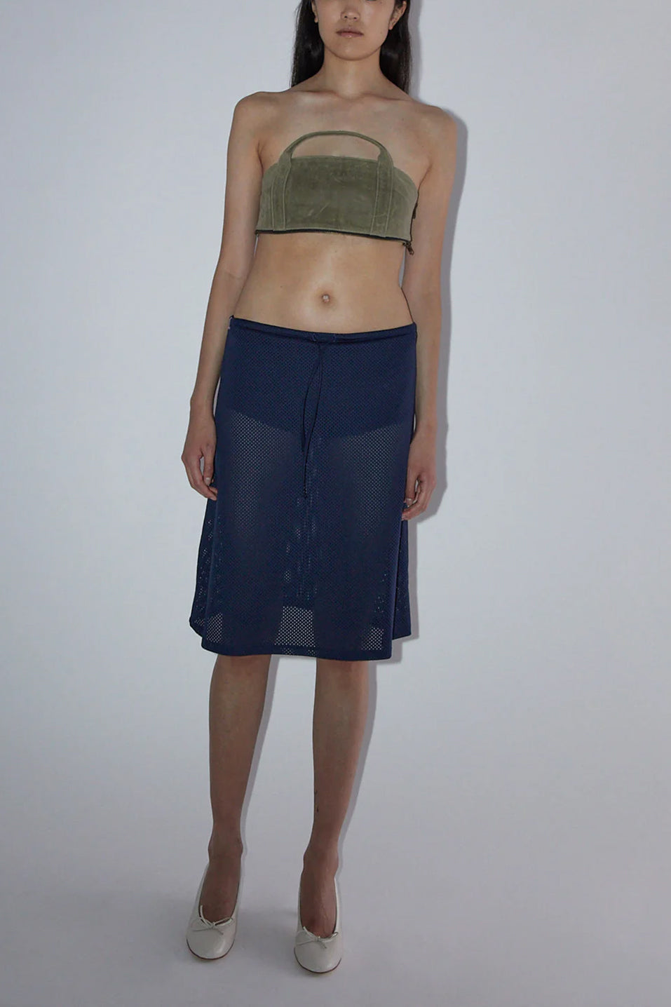 Paloma Wool Fowles Skirt // Navy