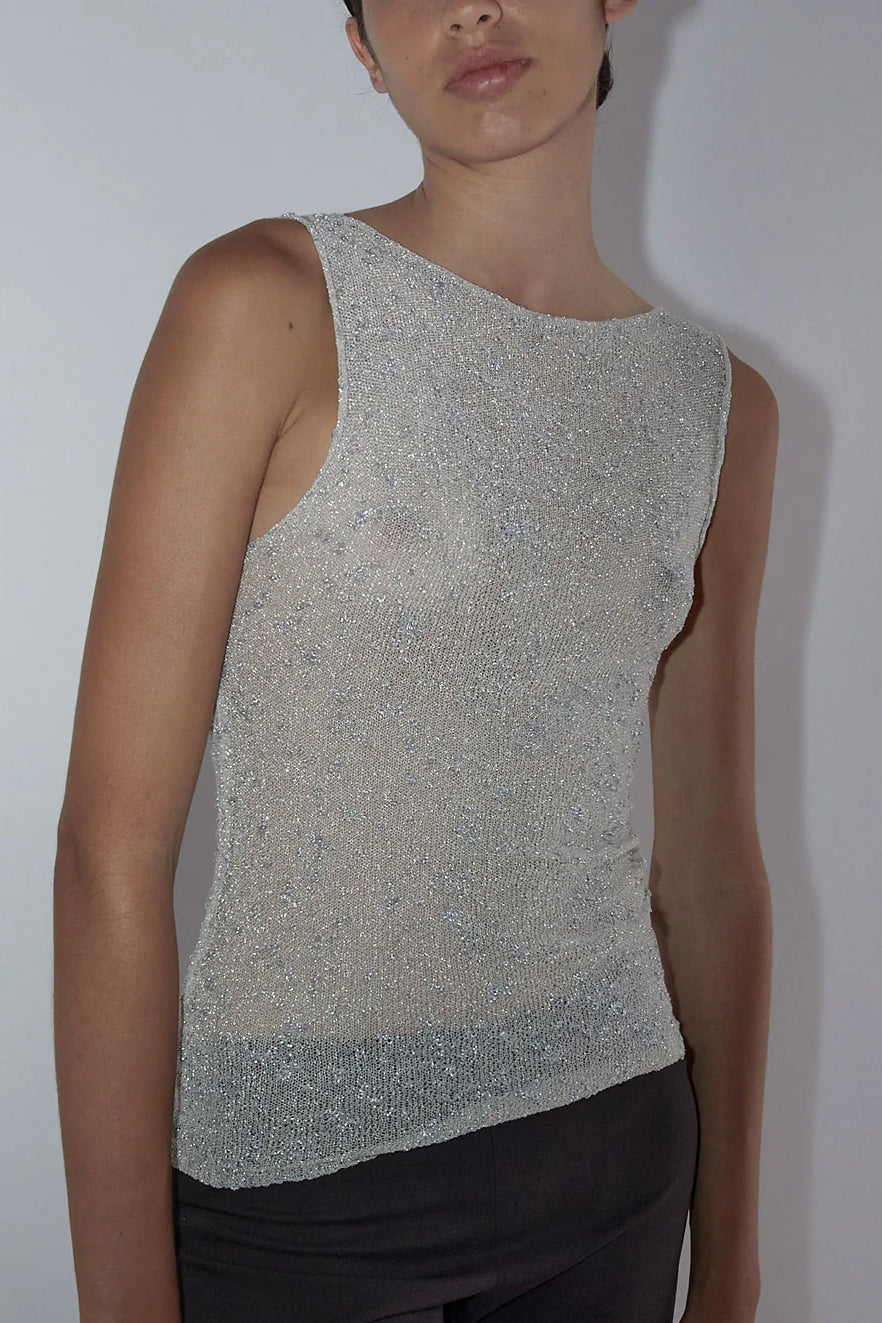 Paloma Wool Haster Top //  Silver