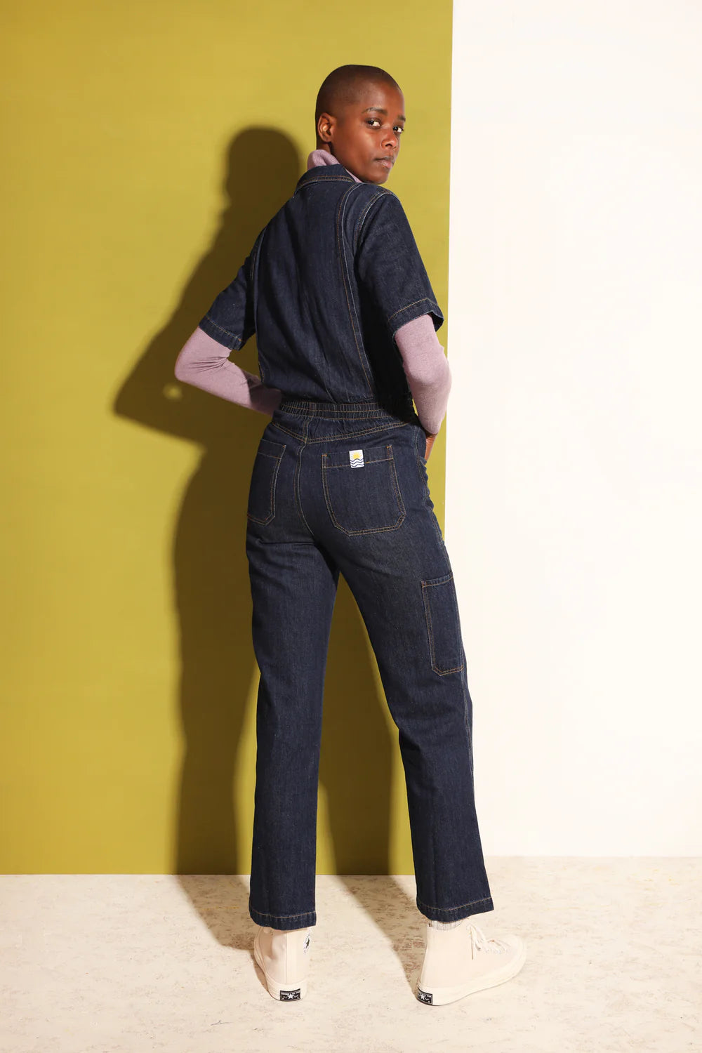 L.F. Markey Danny S/S  Boilersuit // Indigo