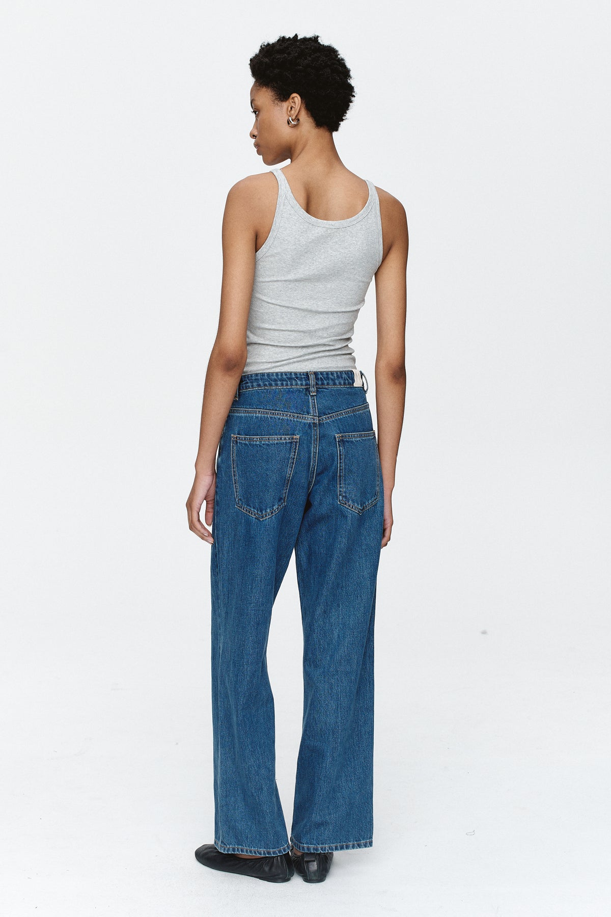 Marle Wide Leg Jean // Heritage Blue