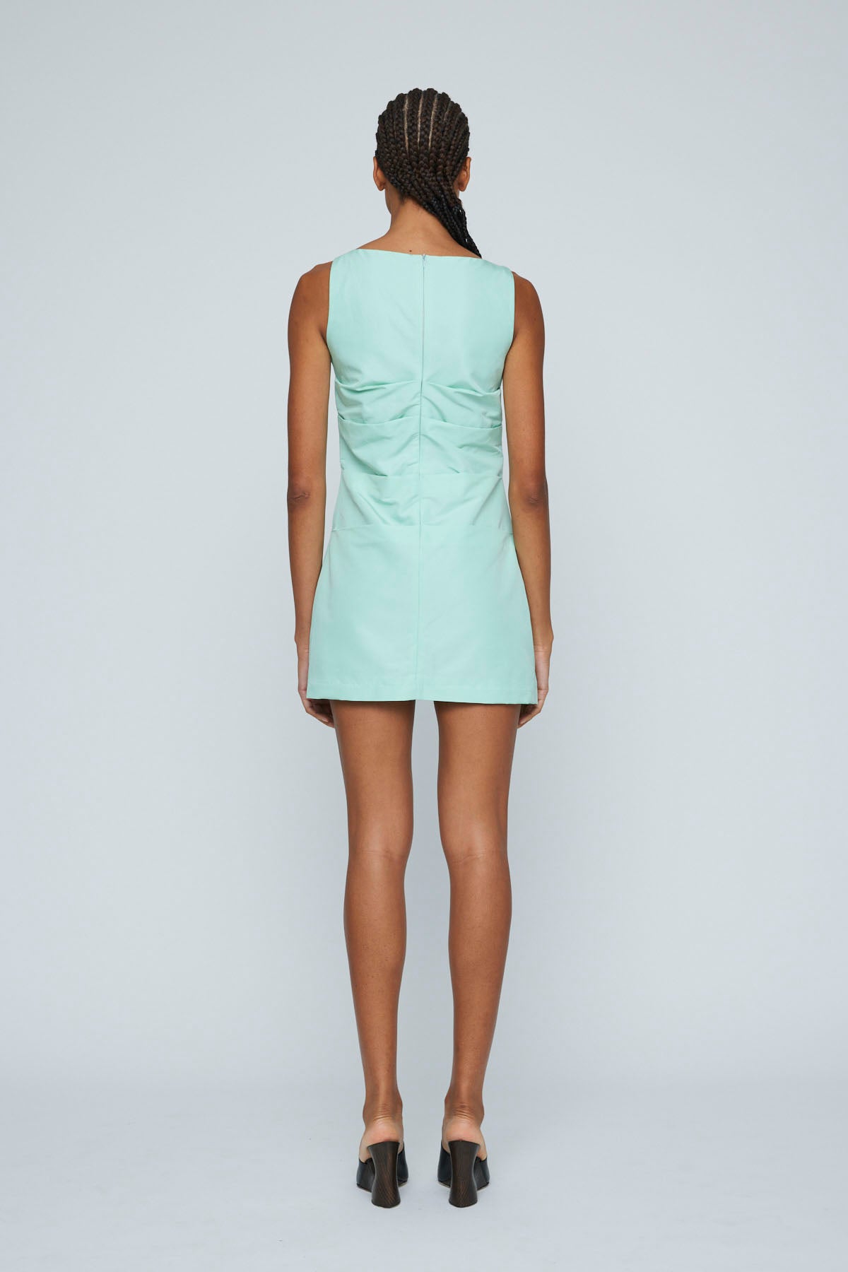 Wynn Hamlyn Emma Mini Dress // Honeydew