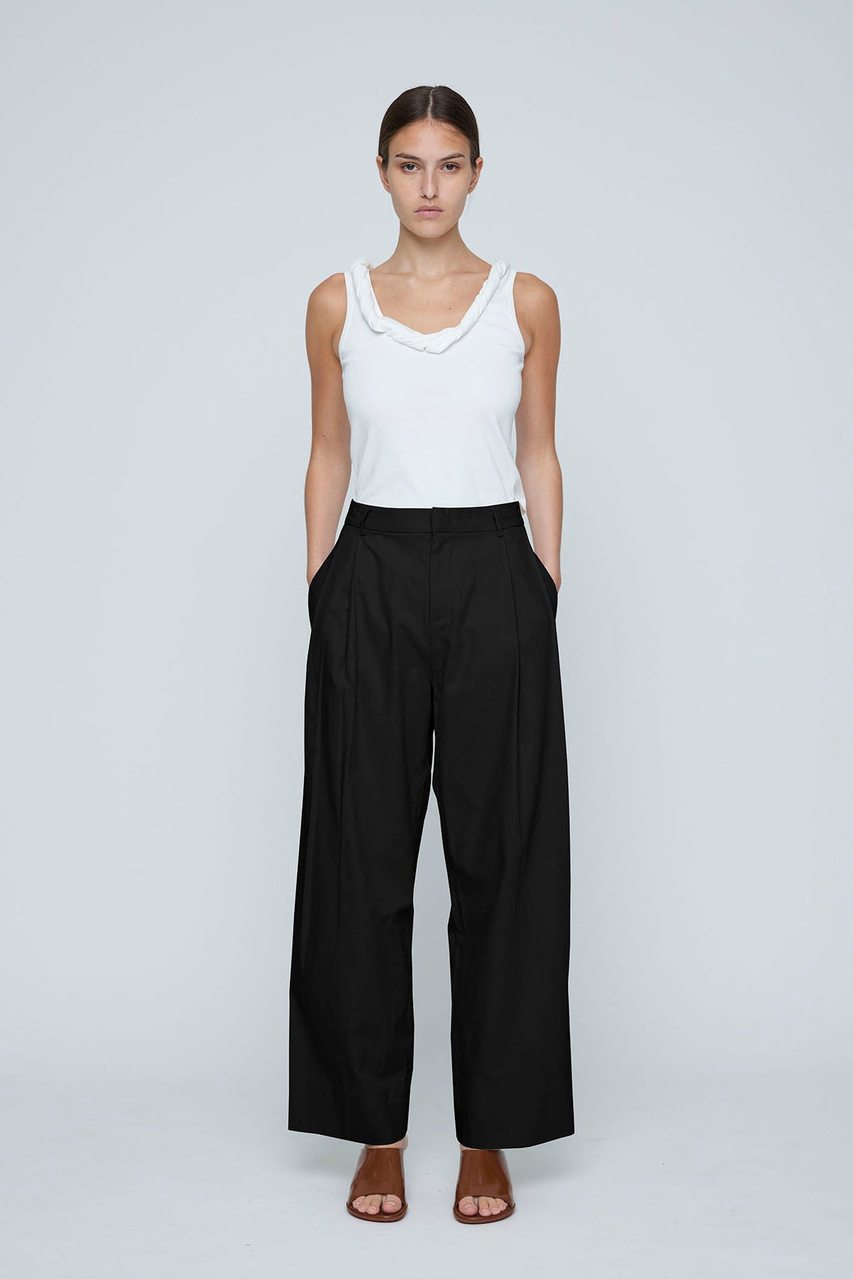 Wynn Hamlyn Charlie Trouser // Black