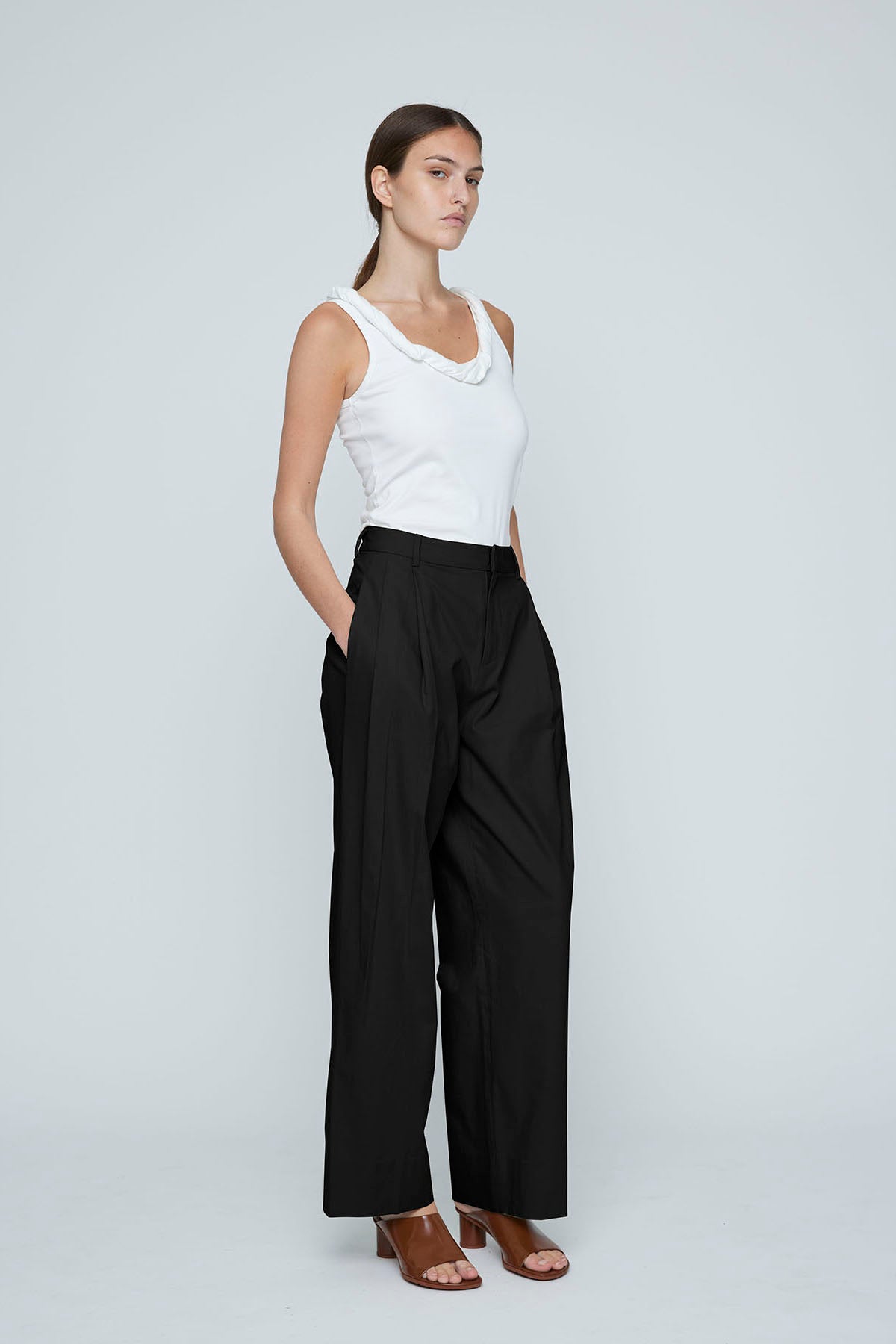 Wynn Hamlyn Charlie Trouser // Black