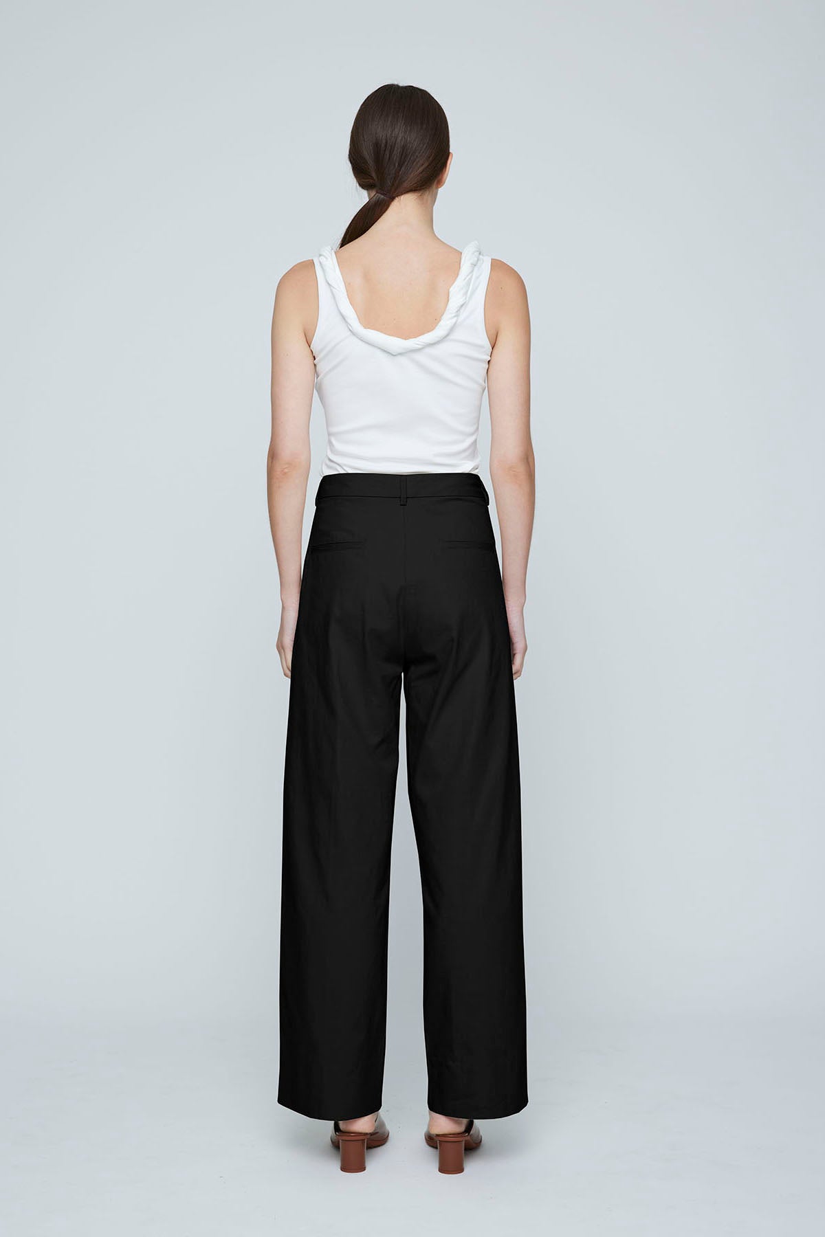 Wynn Hamlyn Charlie Trouser // Black