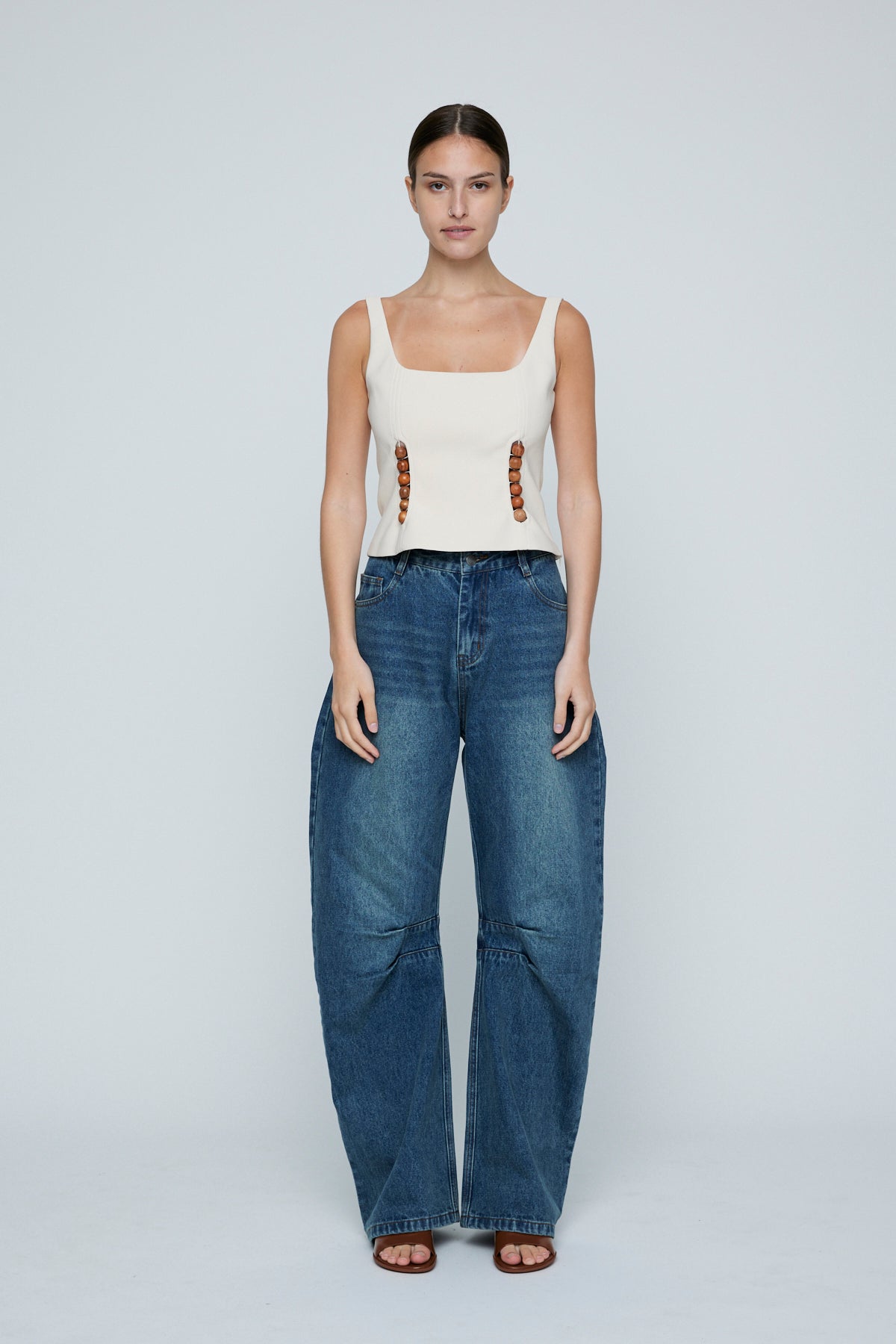 Wynn Hamlyn Darted Leg Jean // Indigo