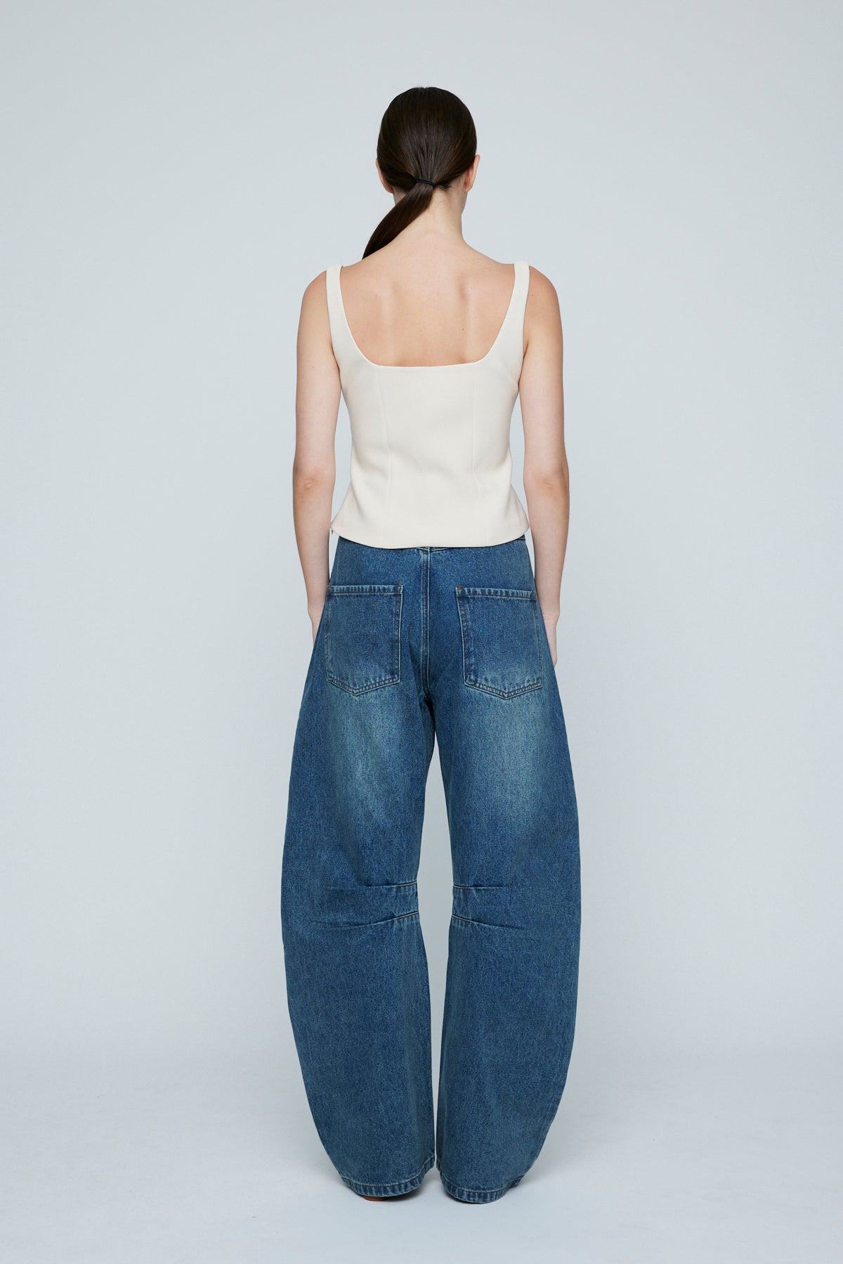 Wynn Hamlyn Darted Leg Jean // Indigo