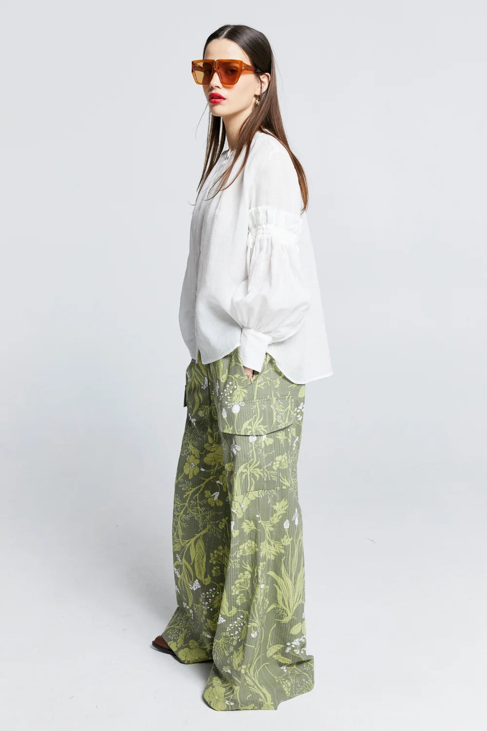 Karen Walker Acadia Lounge Pants // Wild Flowers