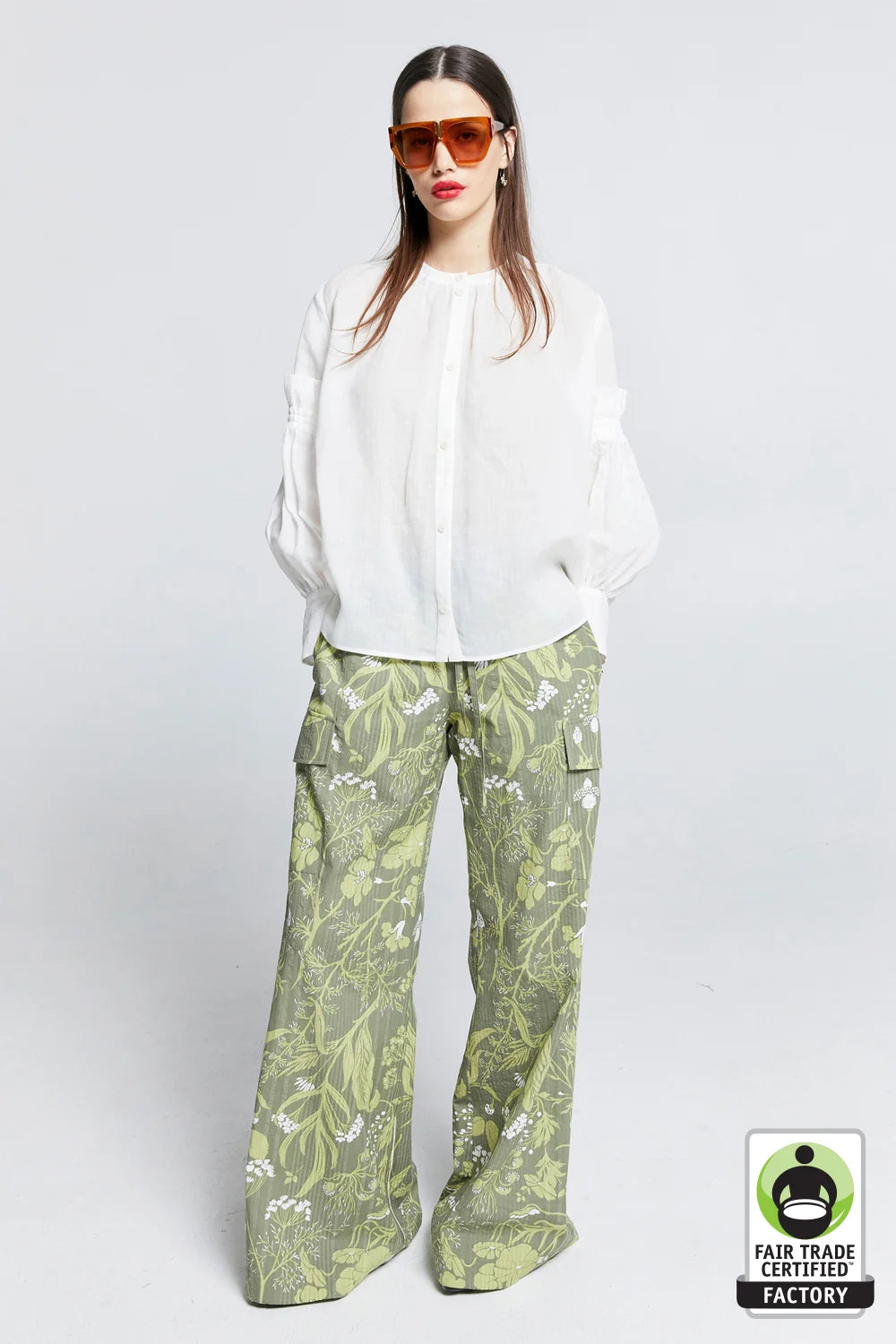 Karen Walker Acadia Lounge Pants // Wild Flowers