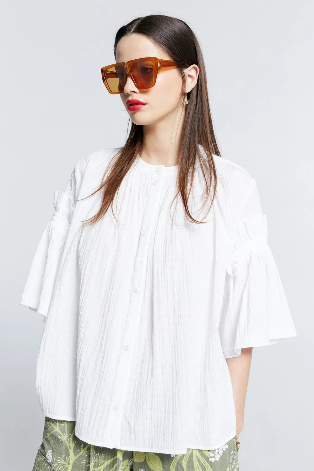 Karen Walker Glade Shirt // White