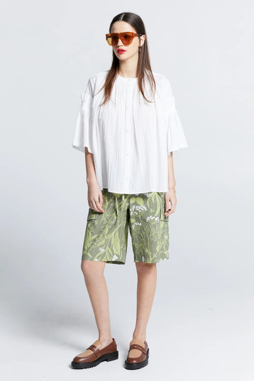 Karen Walker Glade Shirt // White