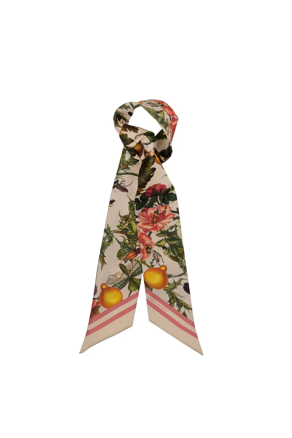 Karen Walker Insects & Fruit Twilly Scarf