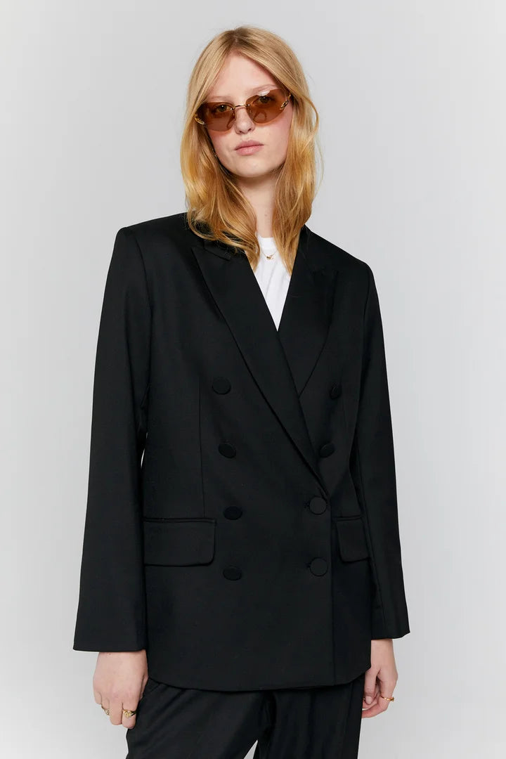 Karen Walker Nico Blazer // Fine Suiting Black