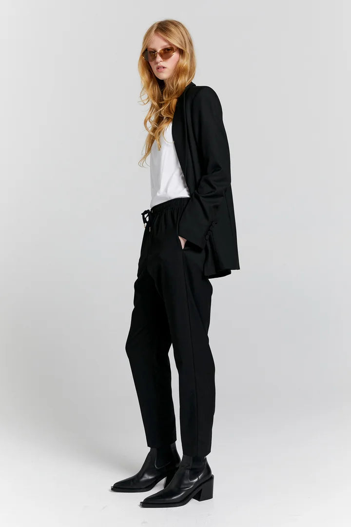 Karen Walker Nico Trouser // Fine Suiting Black