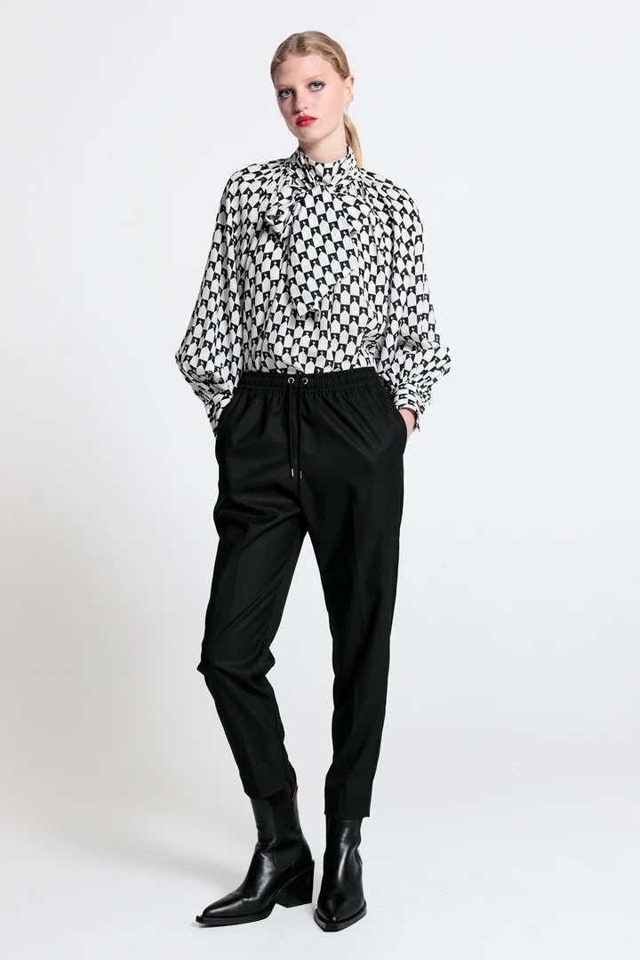 Karen Walker Nico Trouser // Fine Suiting Black