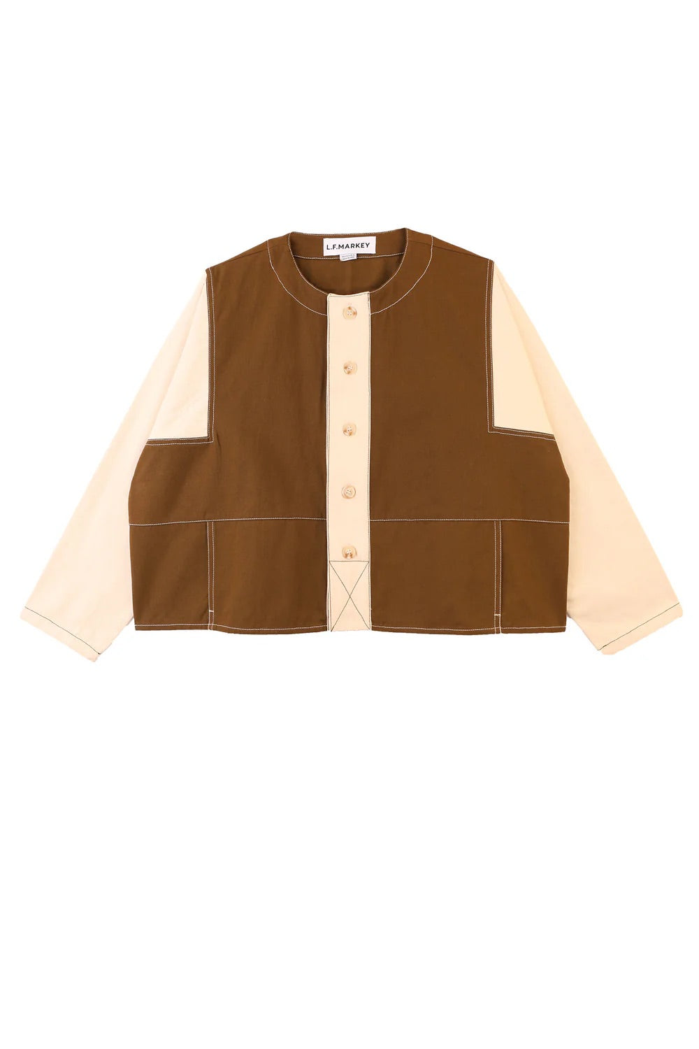 L.F. Markey Nola Top // Ecru / Cumin