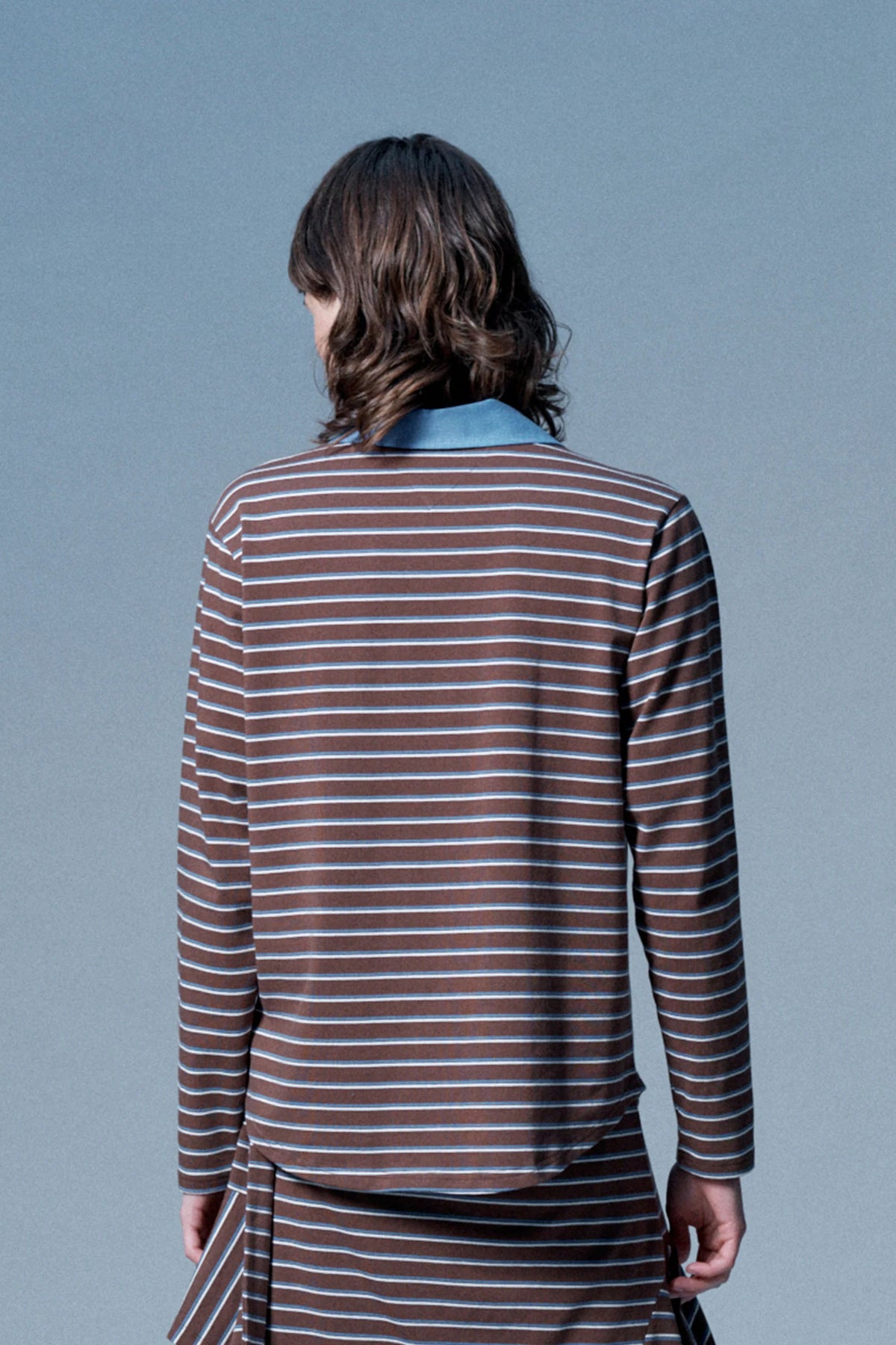 Verner Rope Polo // Brown & White