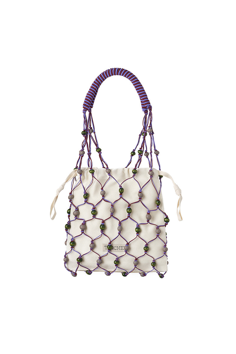 Tanchen 8/8 Bag Small // Purple & Jade