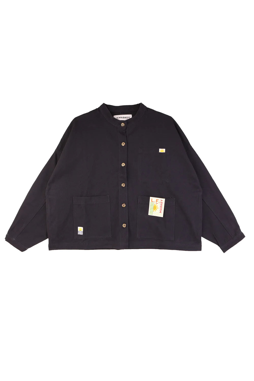 L.F. Markey Wide Chore Coat //  Navy